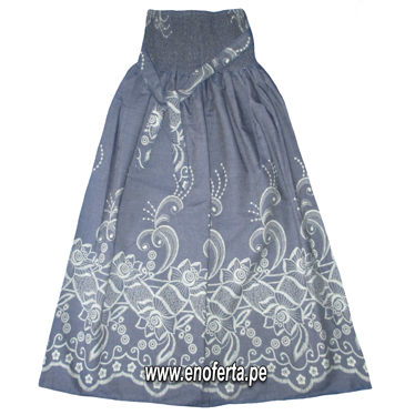 faldon largo elegante