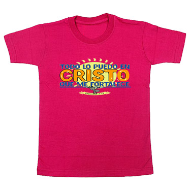 camisetas infantiles cristianas de niñas