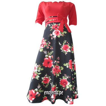 diseño de flores largas para cristianas