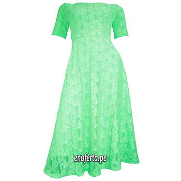 Vestidos largos en color entero