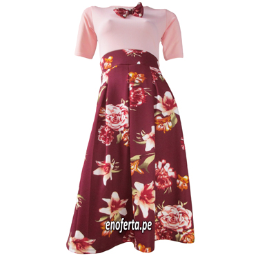 vestido diseño con lazito para cristianas